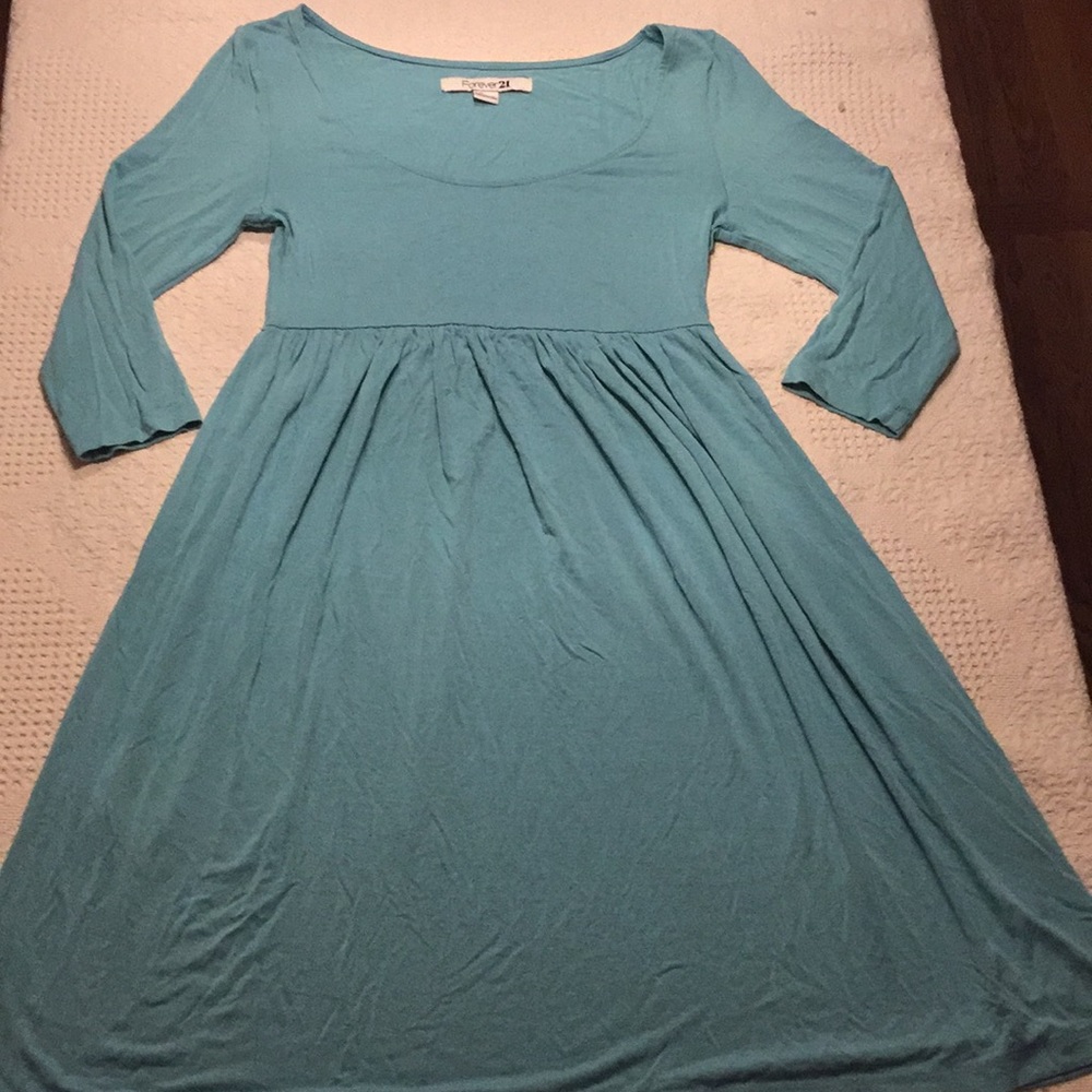 Blue dress